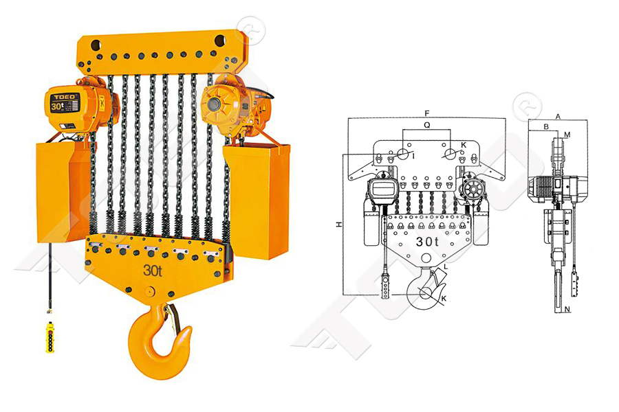 30吨环链电动葫芦